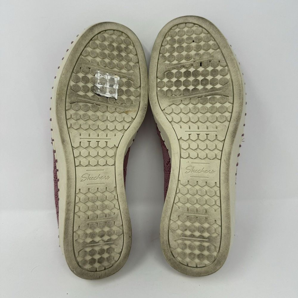 Skechers Vegan Washable Crochet Slip-Ons Sepulveda 2.0 Raspberry Womens 8 - Picture 7 of 7